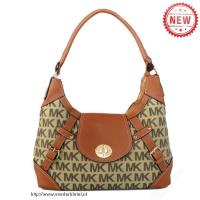 michael kors logo lock groot beige hobo Shop Nijmegen hskvq499